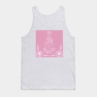 Pink palmistry Tank Top